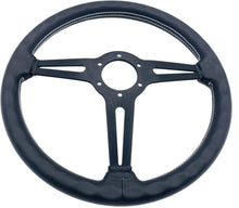 Load image into Gallery viewer, Universal 14 Inch Racing Steering Wheel - Genuine Leather with White Stitching