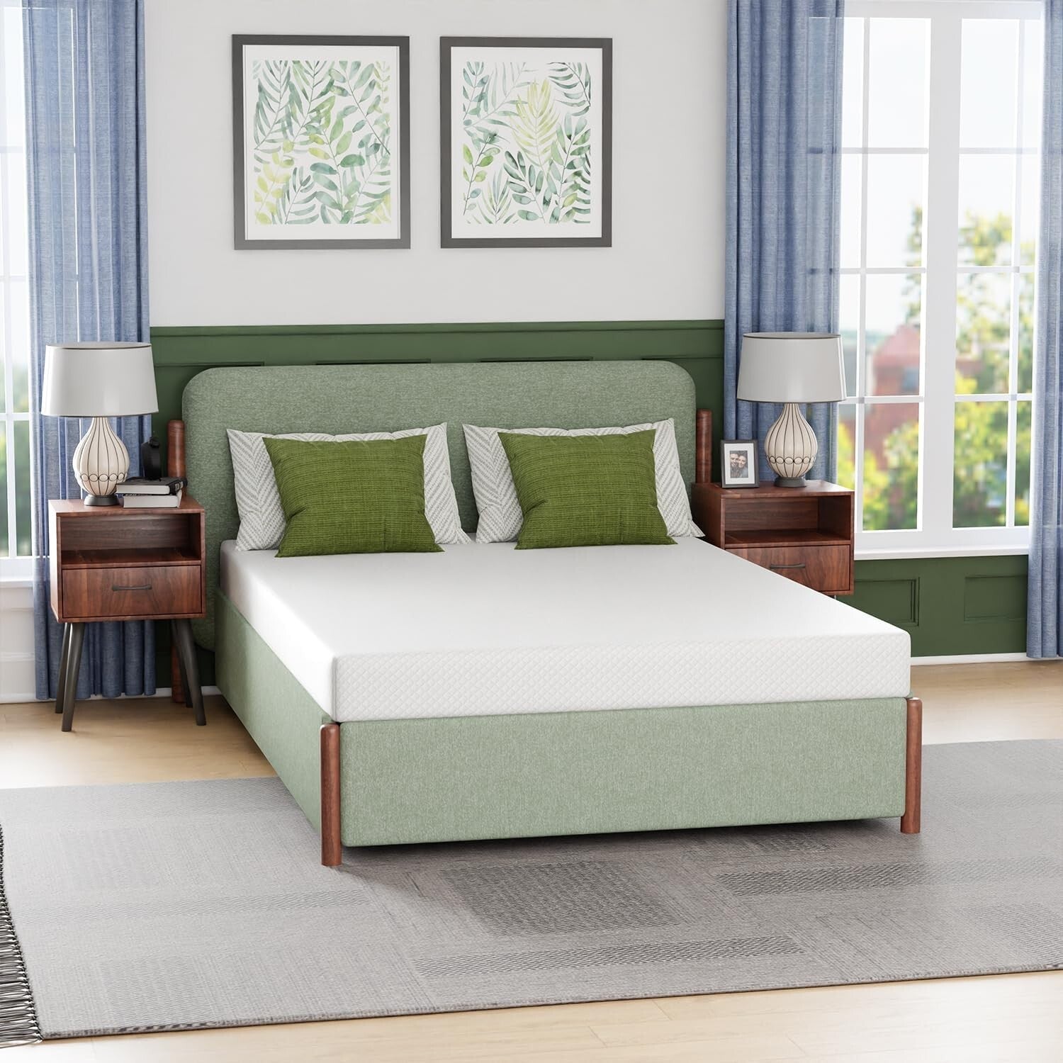 6-Inch CertiPUR Full Mattress with Gel Memory Foam for a Cool Sleep Experience