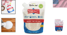 Load image into Gallery viewer, Real Salt - Unrefined Ancient Sea Salt 26oz Pouch, 6 Pack for Flavor Enthusiasts