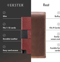 Load image into Gallery viewer, Men's Durable Leather RFID Wallet - Slim Profiler with Card Eject Feature