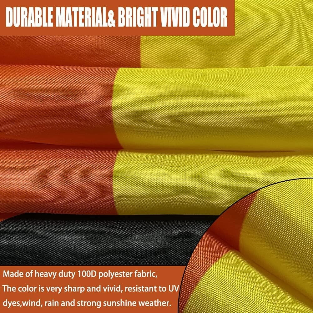 5x8 ft Sturdy Progress Pride Banner - Double-Sided Rainbow Flag for Celebrations