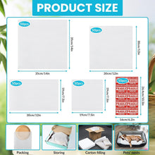 Load image into Gallery viewer, Versatile 200 Pack Foam Pouches with 50 Fragile Labels - Protect Your Valuables