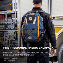 Load image into Gallery viewer, Versatile First Responder Backpack with Reflective Borders &amp; ID Slots - 24L