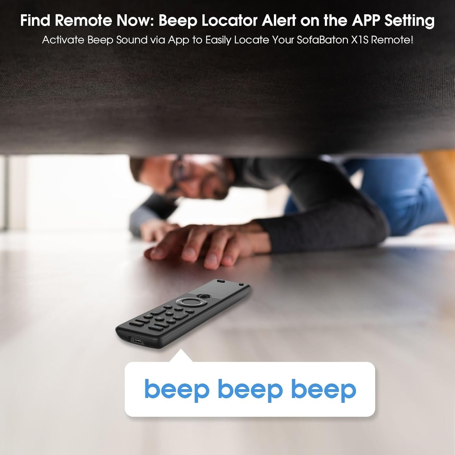Effortless X1S Universal Remote: Smart Home Integration, Macro Buttons Included
