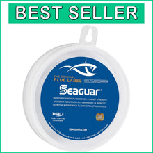Load image into Gallery viewer, Saltwater Fishing Leader Line - 100% Fluorocarbon with Superior Knot Strength