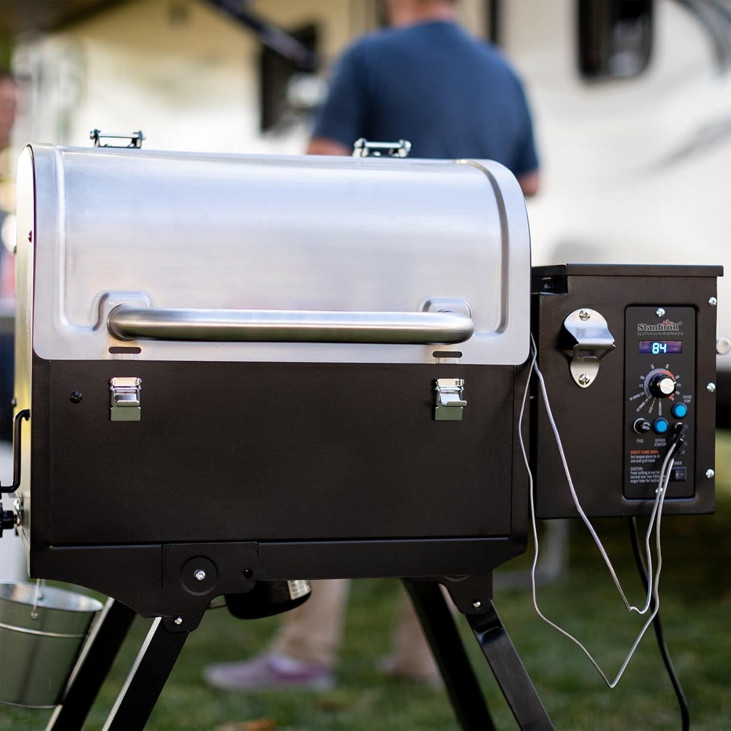 High-Accuracy Camp Chef Pellet Grill Controller with Eight Temperature Settings