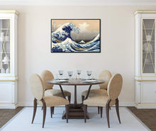 Load image into Gallery viewer, Beautifully Framed Great Wave Giclee Canvas Art – Perfect Gift for Any Occasion
