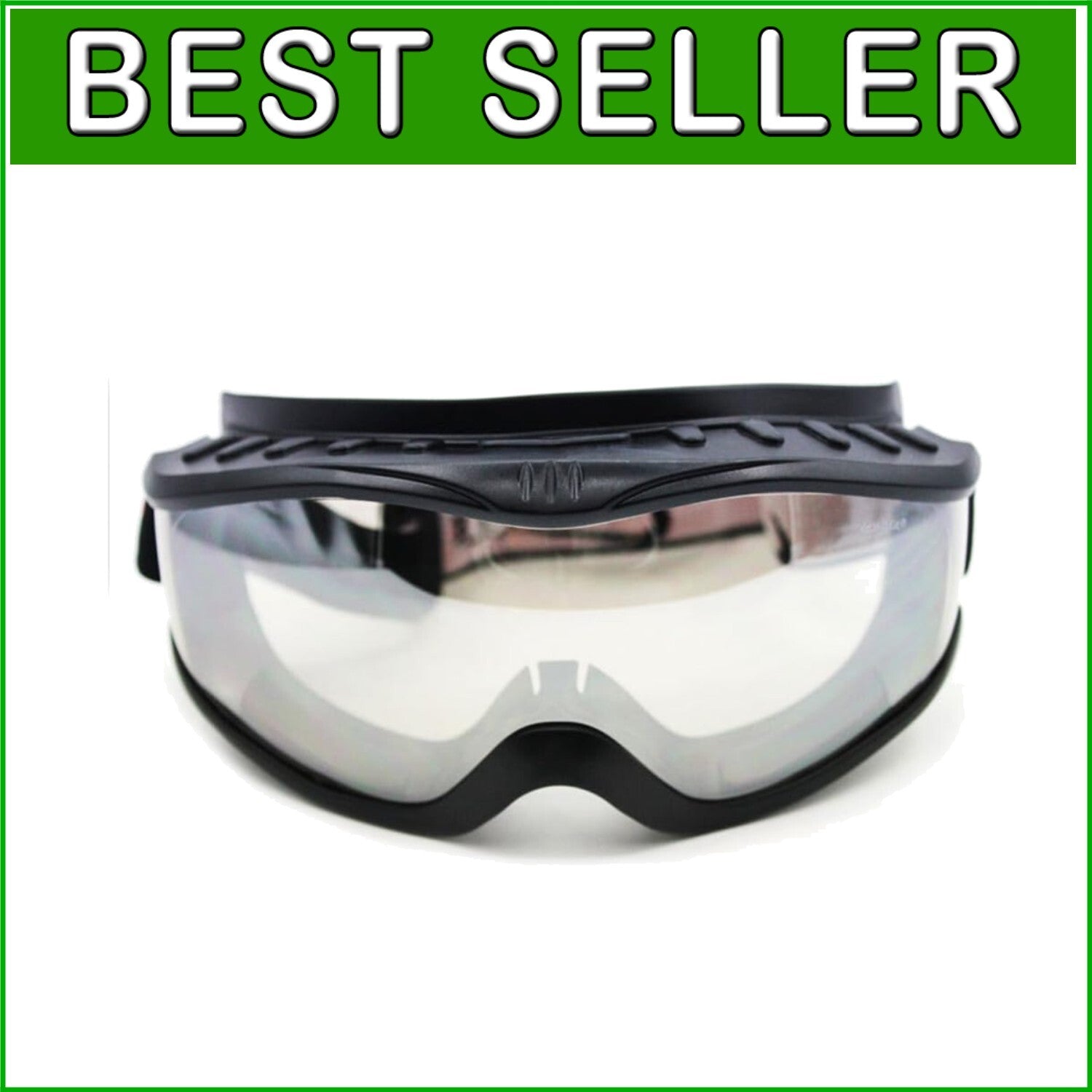 Durable Water-Resistant Anti-Fog Goggles: Fit Over Your Eyewear with Ease