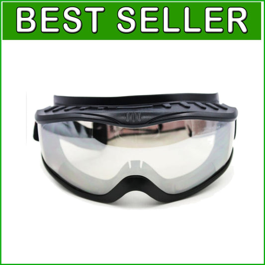 Durable Water-Resistant Anti-Fog Goggles: Fit Over Your Eyewear with Ease