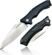 Load image into Gallery viewer, High-Performance G10 Folding Knife - Reliable 9Cr18MoV Blade &amp; Clip Sheath