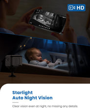 Load image into Gallery viewer, Wireless Indoor Security Camera - High-Definition, App-Controlled &amp; Portable