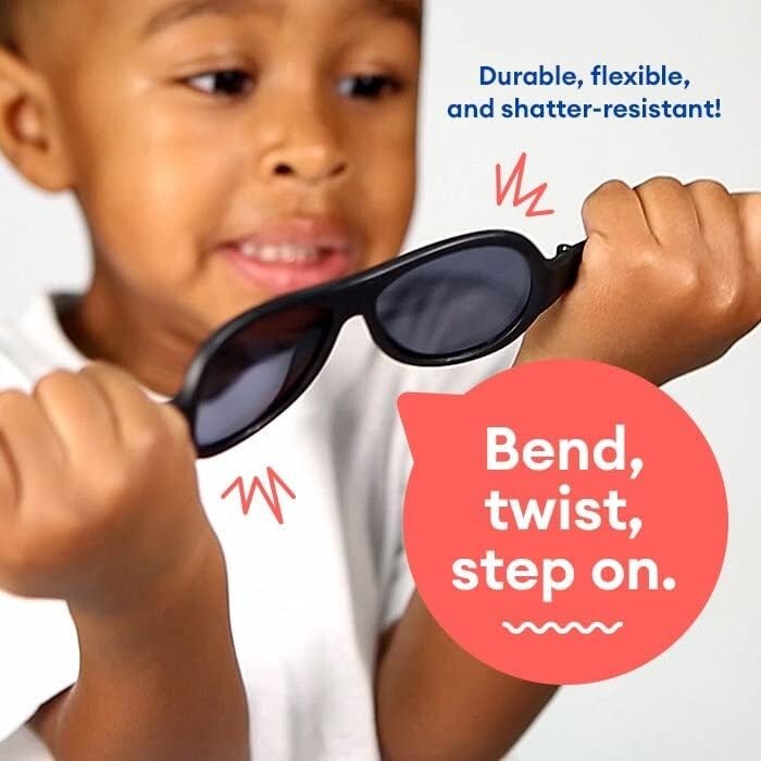 Adorable Heart-Shaped Kids Sunglasses – Polarized UV Protection & Flexible Fit