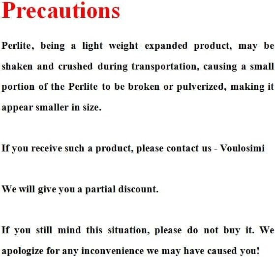Natural 30QT Perlite for Aeration & Drainage - Ideal Soil Amendment for Plants