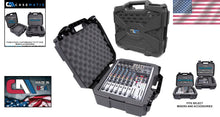 Load image into Gallery viewer, Lightweight 17" Hard Shell Audio Mixer Case with Customizable Foam Interior