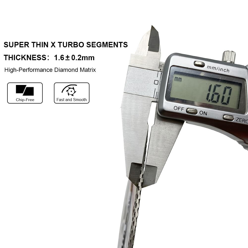 Professional 7 Inch Diamond Blades for Ultra-Fast Ceramic & Porcelain Cutting