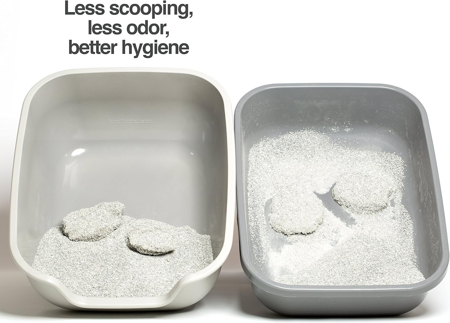 Lightweight Non-Stick Litter Box: Large, Pet Safe Design for Hassle-Free Cleanup