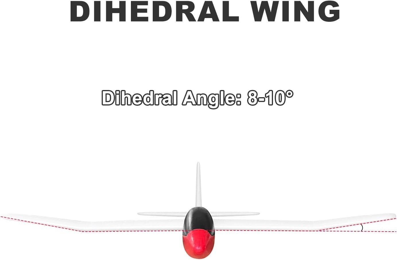 Creative 2-Pcs 33.8" Foam Glider Airplanes - STEM Outdoor Play & RC Conversion