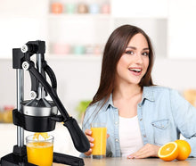 Load image into Gallery viewer, Cast Iron Citrus Juicer with Non-Skid Base - Ideal for Home and Commercial Use