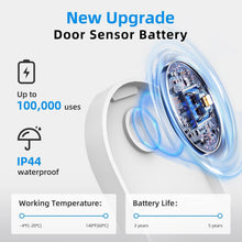 Load image into Gallery viewer, Wireless Door Sensor Chime - 800ft Range with 20 Alerts and Adjustable Volume