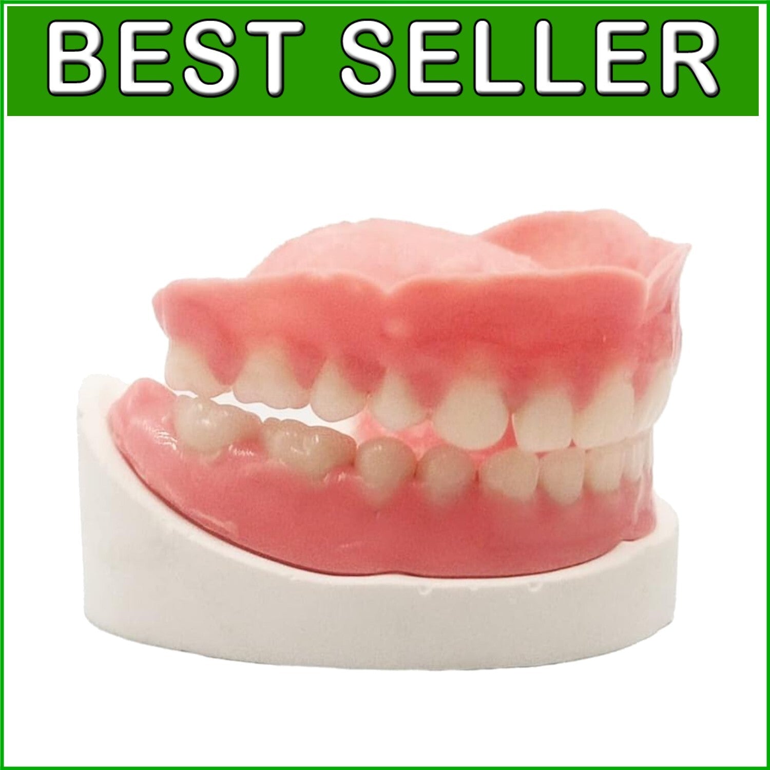 Customizable DIY Denture Solution - Full Top & Bottom Teeth for Confident Smiles