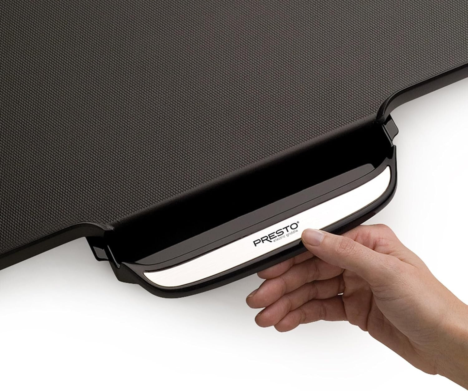 Durable 22-Inch Electric Griddle - Effortless Cleanup with Slide-Out Drip Tray