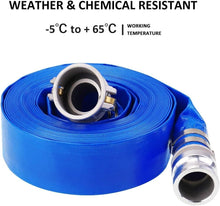 Load image into Gallery viewer, Essential 2" x 100' PVC Swimming Pool Drain Hose with Easy Storage Features