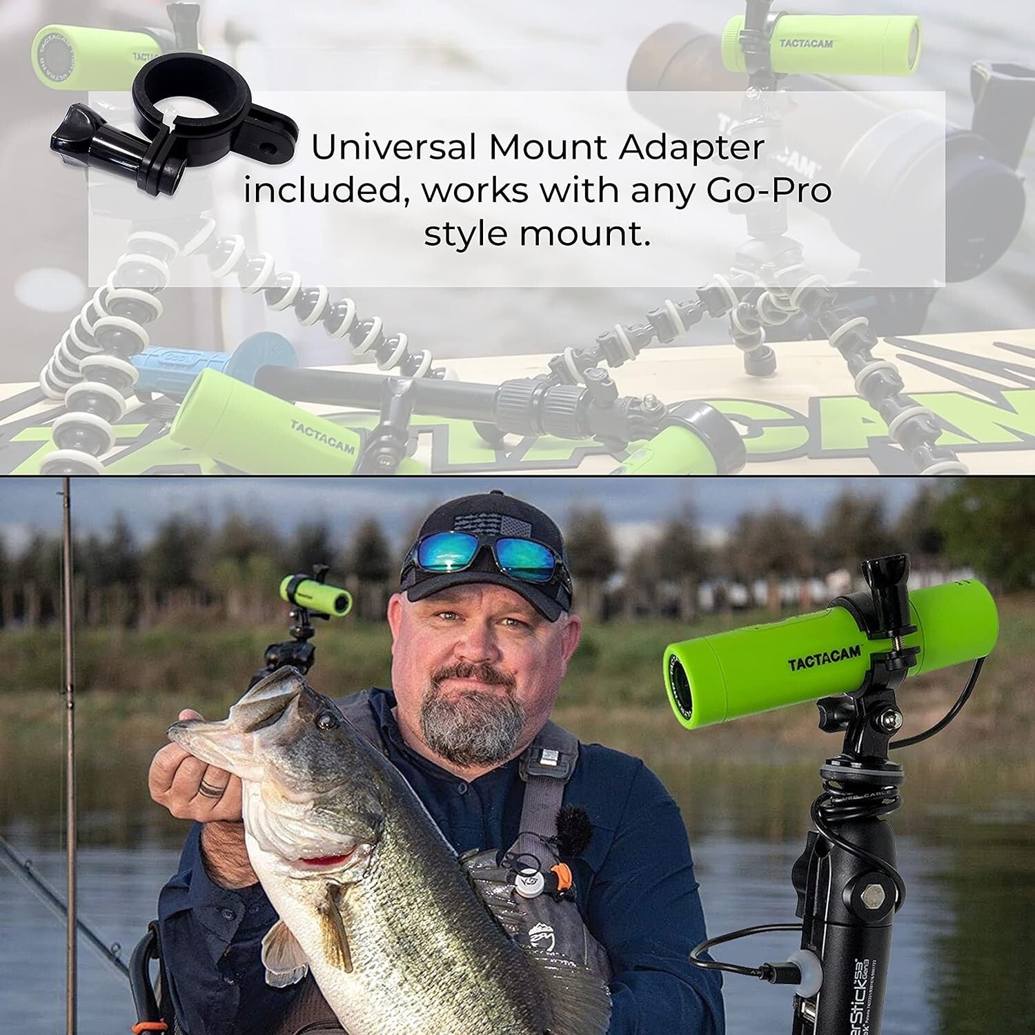 Innovative Fish-i Action Camera: 100% Waterproof and Instant Playback Feature
