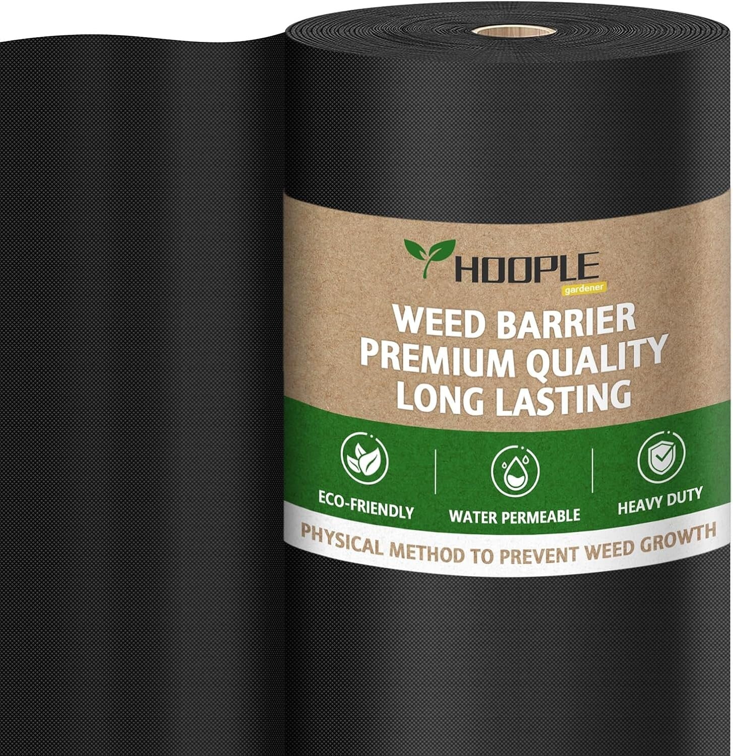 Durable 3ft x 180ft Weed Control Fabric - Easy Install for Beautiful Gardens