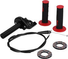 Load image into Gallery viewer, Universal 7/8" Aluminum Alloy Throttle Grips with Cable - Lightweight &amp; Durable