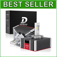 Load image into Gallery viewer, Transform Your Drive with D5S LED Bulbs: 38000 Lumens for Ultimate Visibility