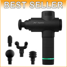 Load image into Gallery viewer, Quiet Glide Technology Percussion Massage Gun - 3 Speeds, 5 Heads for Recovery