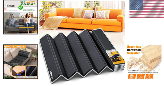 20.5''x81'' Heavy-Duty Couch Cushion Insert - Promotes Healthy Sitting Posture