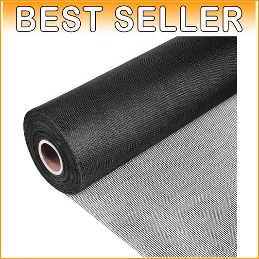 Fire-Resistant Fiberglass Screen Roll - 48" x 100ft for Ultimate Insect Control