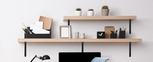 Load image into Gallery viewer, Durable Metal Shelf Support Brackets - 16 Pack, 22x12" for Maximum Organization