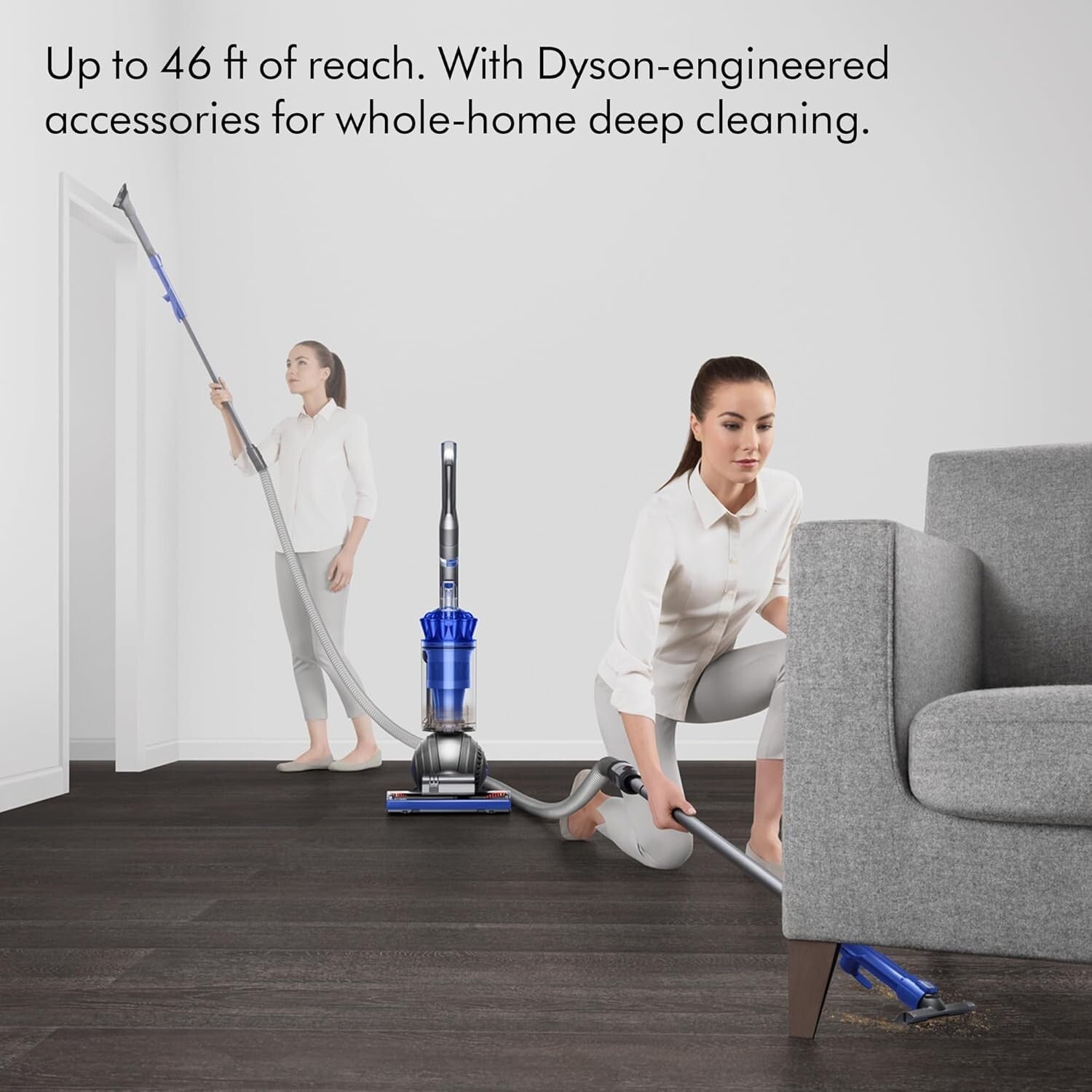 Dyson Ball Animal 2 Total Clean Vacuum - Bagless HEPA, Blue, Ultimate Pet Hai...