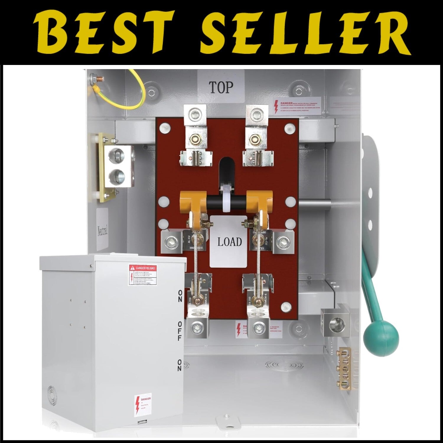 Flexible Installation 48000W Transfer Switch - Safe Power Management Solution