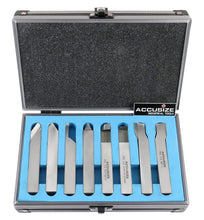 Load image into Gallery viewer, Ultimate 8-Piece HSS Tool Bit Set with 1/2'' Shank for Threading &amp; Boring