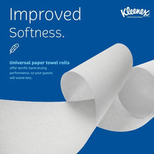 Load image into Gallery viewer, Kleenex Bulk Hard Roll Paper Towels - 6 Rolls of 600' for Ultimate Absorbency