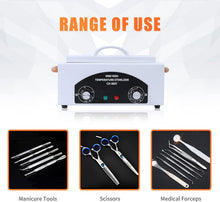 Load image into Gallery viewer, Intelligent Timing Sterilizer for Nail and Beauty Tools - Stainless Steel Design