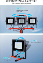 Load image into Gallery viewer, High-Brightness 30000LM LED Work Light with Tripod - Ideal for Garage Projects