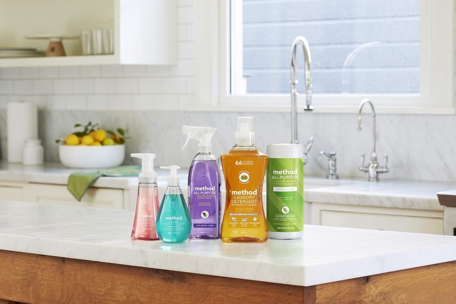 Eco-Friendly Daily Wood Cleaner with Almond Scent - 28 Oz Spray (Pack of 8)