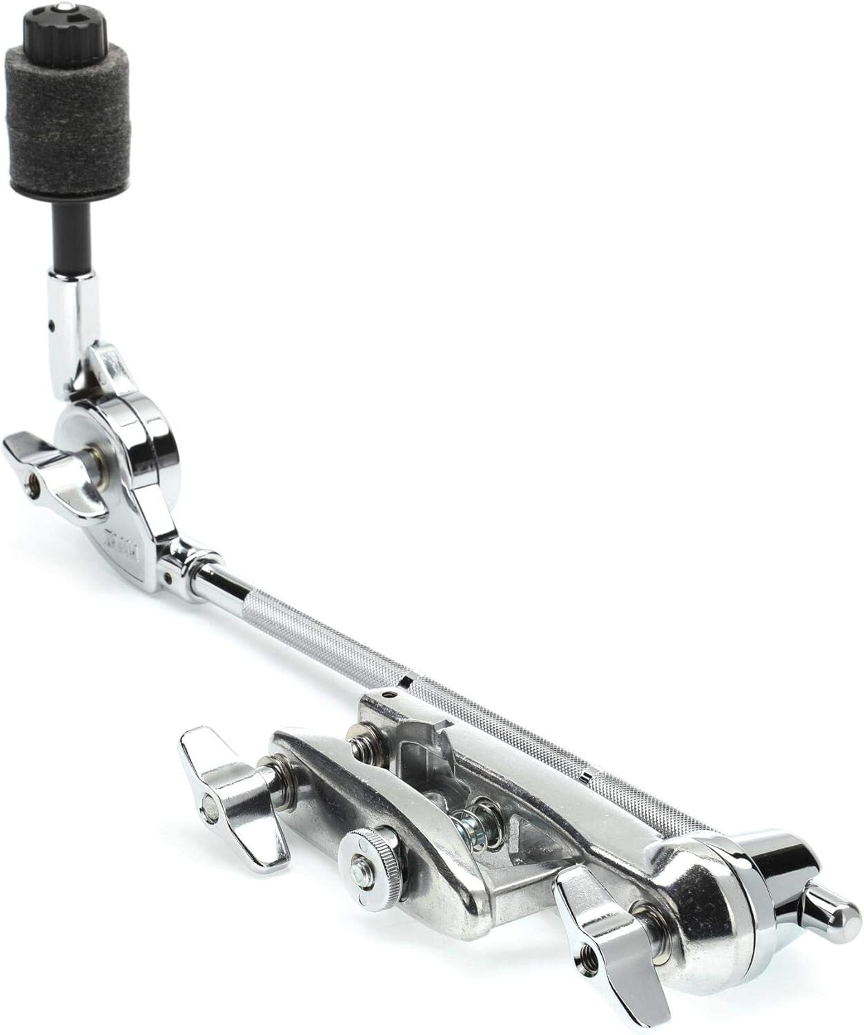 Chrome Cymbal Boom & Clamp Set - Supports 0.6" to 1.125" Diameter Stands