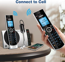 Load image into Gallery viewer, DECT 6.0 Cordless Phone with Bluetooth Headset &amp; Voice-Guided Answering System