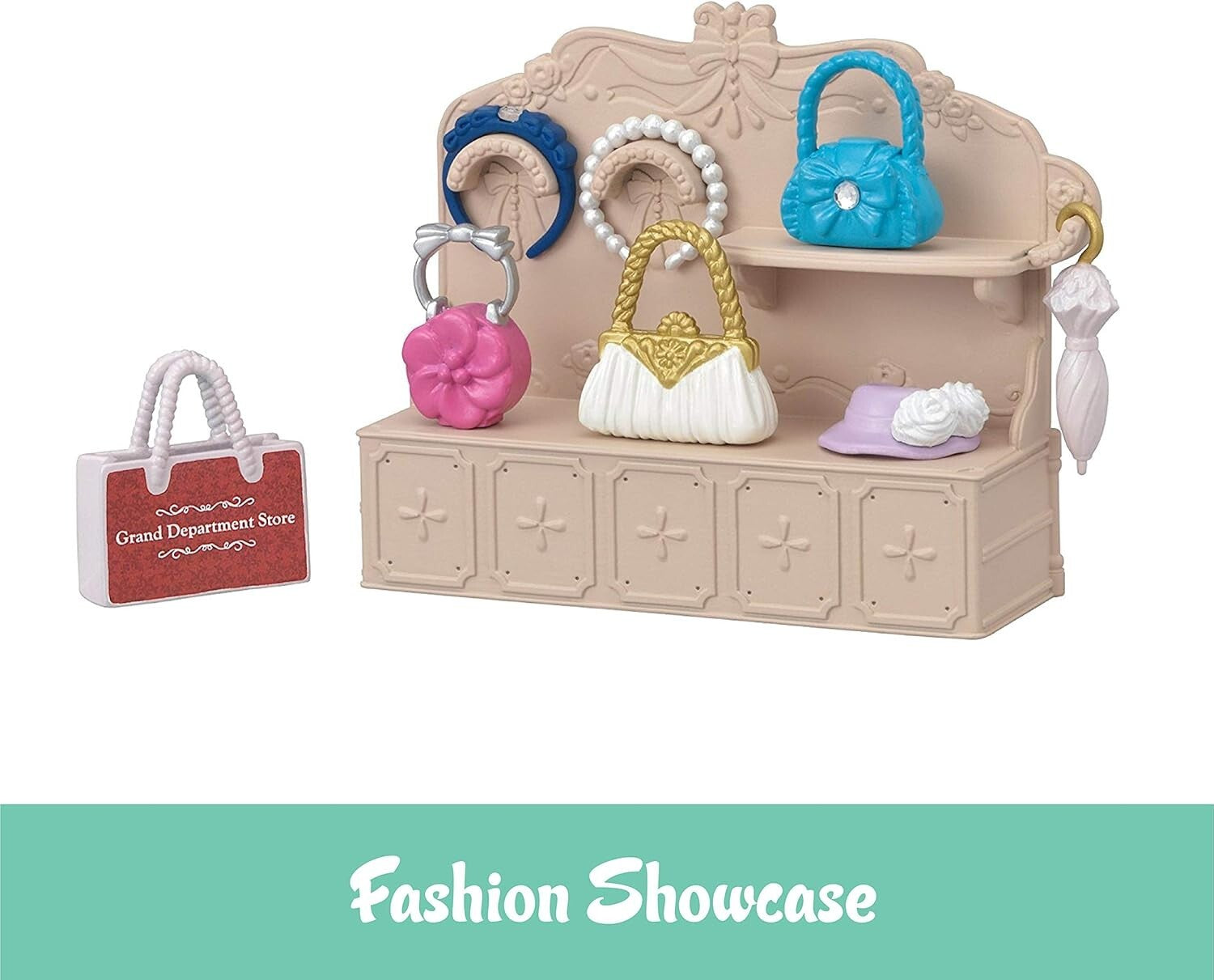 Grand Dollhouse Playset: Complete Department Store with Figures and Accessories