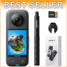 Load image into Gallery viewer, X3 360 Action Camera - Waterproof with FlowState Stabilization &amp; Touchscreen