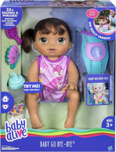 Load image into Gallery viewer, Interactive Baby Go Bye Bye Doll - Crawls, Talks &amp; Drinks with Carrier Set