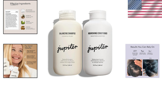 Clinically Tested Dandruff Shampoo & Nourishing Conditioner for All Hair Types