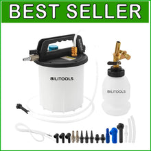 Load image into Gallery viewer, Lightweight 3L Brake Bleeder Kit - Quick Automatic Fluid Change with 16 Adapters