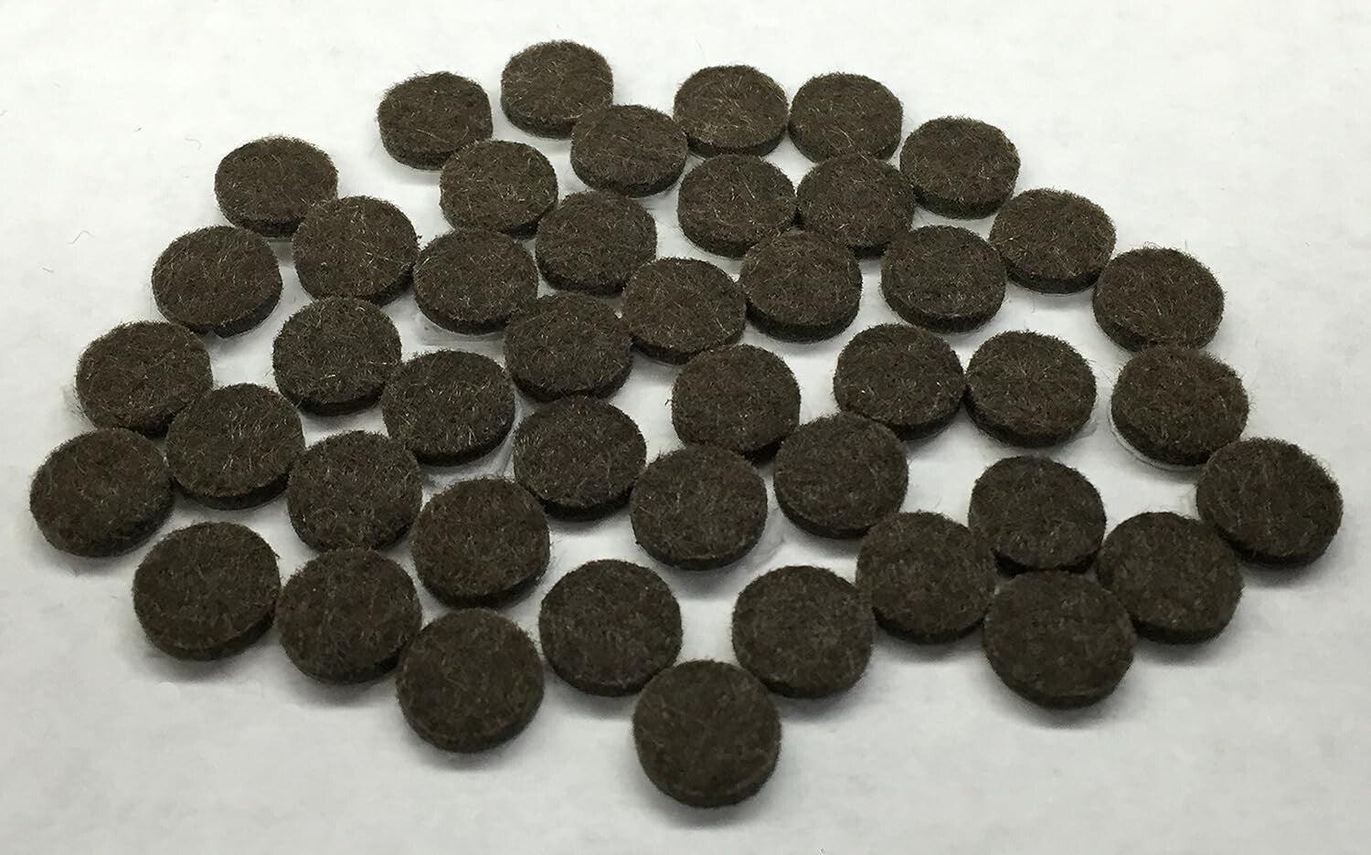 46-Pack Self-Adhesive Round Felt Pads for Scratch Resistance on All Surfaces