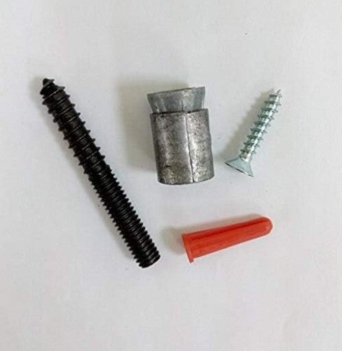 Classic Brass Door Stop 2 Pack - 3" Height Oil-Rubbed Bronze for Timeless Decor